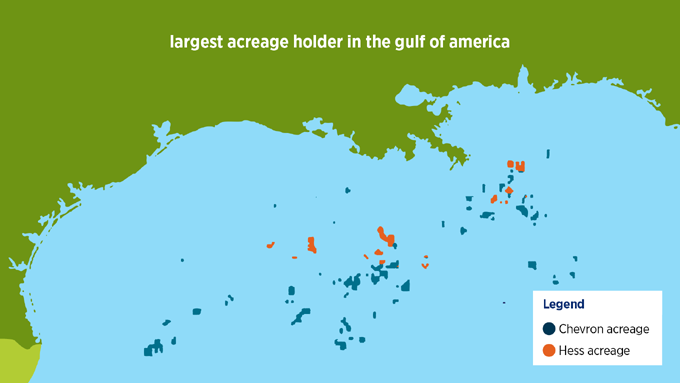 Gulf of America map