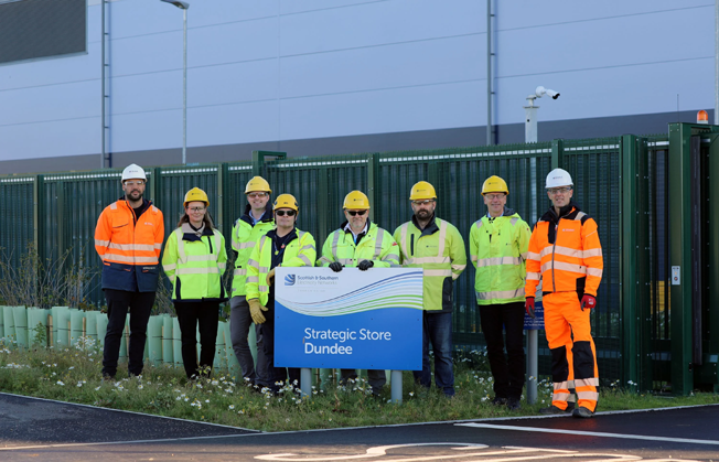 The new Dundee Strategic Spares warehouse will help strengthen the resilience and efficiency of the high-voltage electricity network